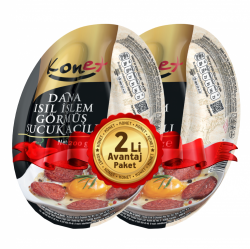 Avantaj Paket 2Li Dana Isıl İşlem Görmüş Sucuk Acılı 2x200g - 400g